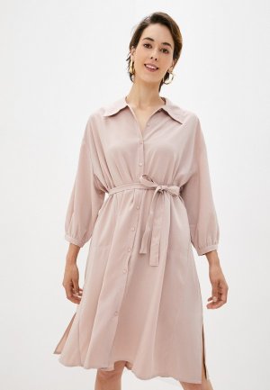 Платье B.Style. Цвет: розовый