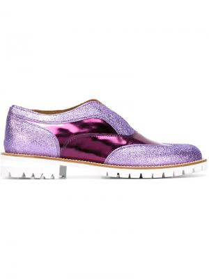 Лоферы L F Shoes. Цвет: розовый и фиолетовый