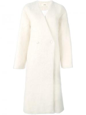 Объемное пальто Ports 1961. Цвет: телесный