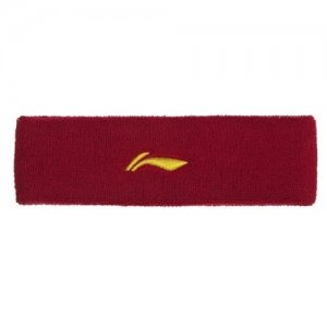 Повязка Li-Ning Headband Red AQAP016-4. Цвет: красный