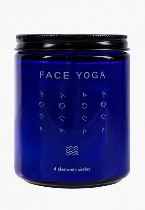 Свеча ароматическая Face Yoga AQUA «4 ELEMENTS SERIES».. Цвет: синий
