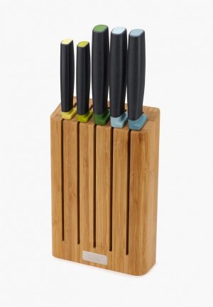 Набор кухонных ножей Joseph Elevate Bamboo. Цвет: разноцветный