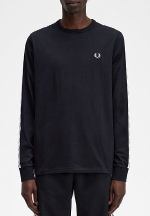 Футболка FRED PERRY. Цвет: черный