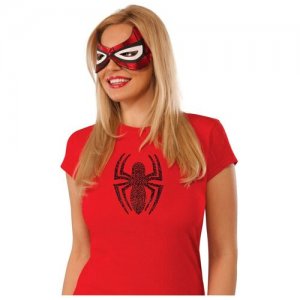 Карнавальный костюм Rubies Маска Человек-паук повязка для глаз женская RUBIE'S