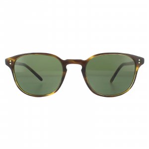 Круглые солнцезащитные очки Bark G-15, коричневый Oliver Peoples