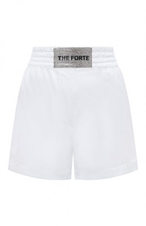 Хлопковые шорты Forte Dei Marmi Couture. Цвет: белый