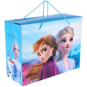 Пакет-коробка, холодное сердце, 40х30х15 см Disney