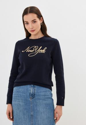 Джемпер Tommy Hilfiger. Цвет: синий