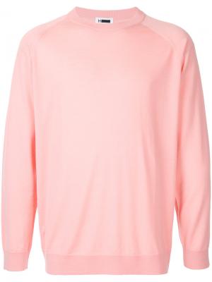 Кашемировый классический свитер H Beauty&Youth. Цвет: розовый