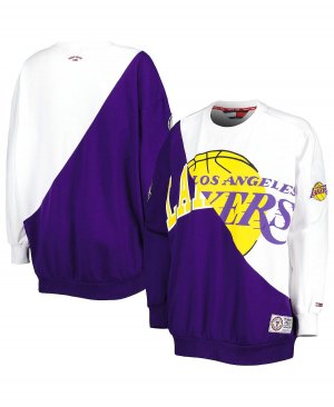 Женский фиолетово-белый пуловер Los Angeles Lakers Ariel свитшот Tommy Jeans