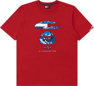 Рубашка BAPE x Tommy Hilfiger Shirt 'Red', красный