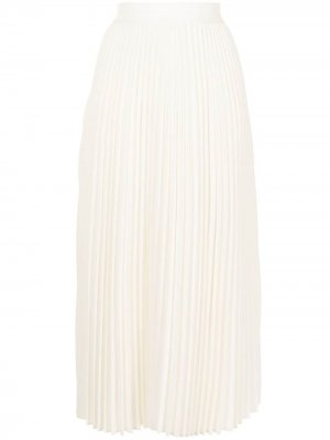 Плиссированная юбка миди Co. Цвет: белый
