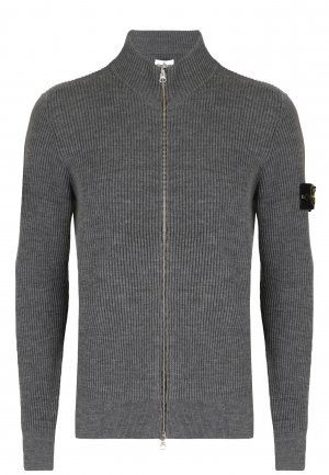 Кардиган STONE ISLAND. Цвет: серый