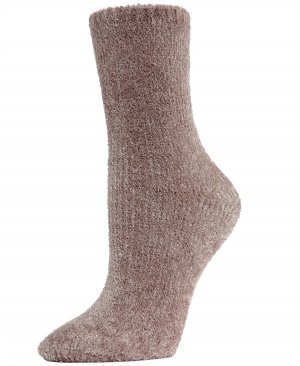 Велюровые женские носки Luxe Crew MeMoi, серый Memoi