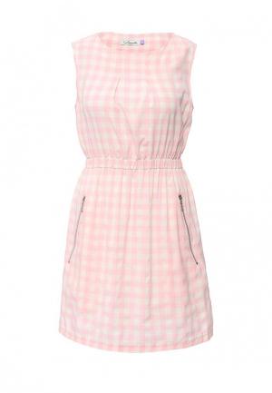 Платье La Coquette. Цвет: розовый
