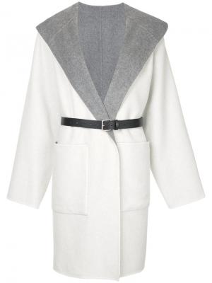 Пальто с большими карманами Jean Paul Knott. Цвет: серый