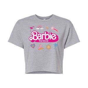Укороченная футболка  Movie Icons для юниоров , серый Barbie
