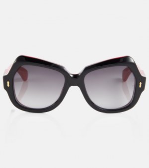 Квадратные солнцезащитные очки Perreti , черный Jacques Marie Mage