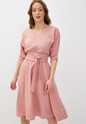 Платье Emansipe. Цвет: розовый