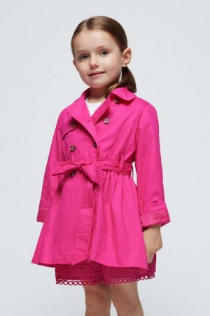 Детское пальто, розовый Mayoral