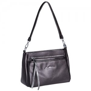 Бронзовая сумочка/ маленькая сумка женская натуральная кожа/ сумка/ кожаная Anna Fashion