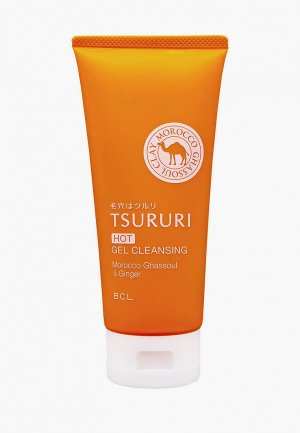 Пилинг для лица Tsururi глубокого очищения пор согревающий с имбирем 150 г. Цвет: белый