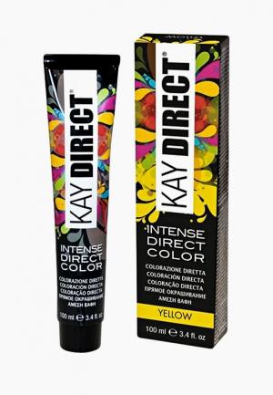 Краска для волос KayPro прямого действия KAY DIRECT желтый 100 мл.. Цвет: желтый