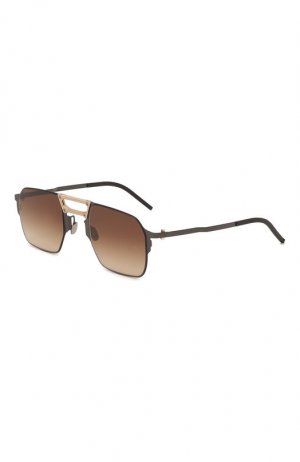 Солнцезащитные очки MOVITRA. Цвет: коричневый