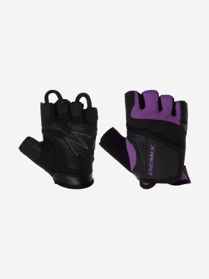 Перчатки для фитнеса , Фиолетовый Demix. Цвет: фиолетовый