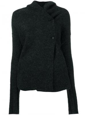 Куртка с капюшоном Poème Bohémien. Цвет: серый