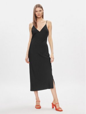 Летнее платье стандартного кроя, черный Calvin Klein