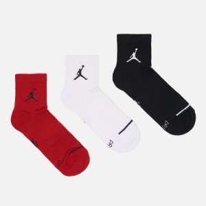 Комплект носков Jumpman Everyday Max Ankle 3-Pack Jordan. Цвет: комбинированный