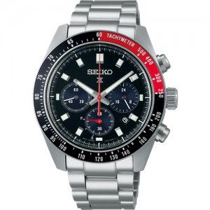 Наручные часы Seiko Prospex SPEEDTIMER SSC915P1, черный. Цвет: черный