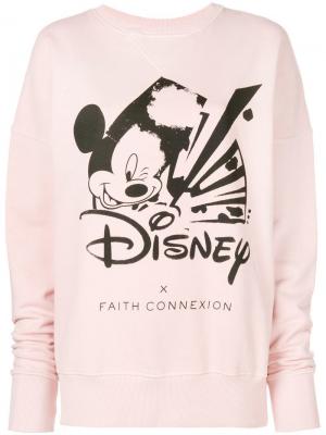 Толстовка X Disney Faith Connexion. Цвет: розовый