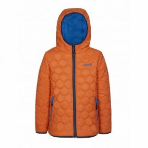 Куртка, размер 122, оранжевый, синий Kamik. Цвет: синий/оранжевый