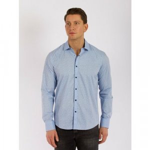Рубашка , размер 3XL, голубой Palmary Leading. Цвет: голубой