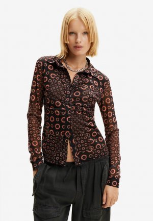 Блузка-рубашка , цвет black Desigual