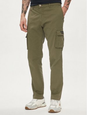Тканевые брюки стандартного кроя , зеленый Aeronautica Militare