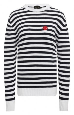 Хлопковый пуловер Joshua Sanders. Цвет: чёрно-белый