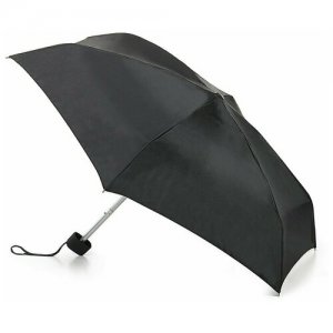 Мини-зонт , черный FULTON. Цвет: синий