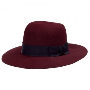 Шляпа с широкими полями CHRISTYS FARINGDON cso100272, размер ONE. Цвет: красный