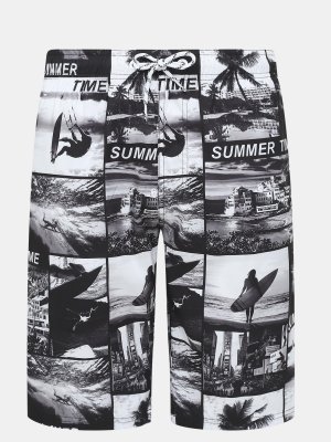 Плавательные шорты Ritter Jeans. Цвет: мультиколор