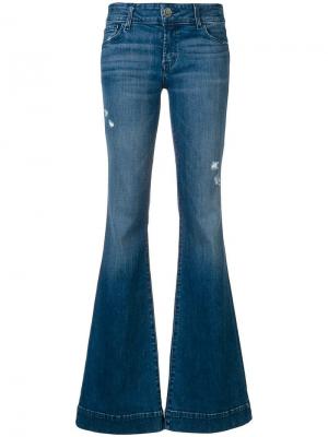 Расклешенные джинсы J Brand. Цвет: синий