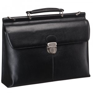 Портфель мужской P402570-59, черный Dr.Koffer. Цвет: черный