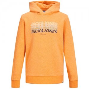 , джемпер-толстовка для мальчика, Цвет: оранжевый, размер: 128 Jack & Jones. Цвет: оранжевый