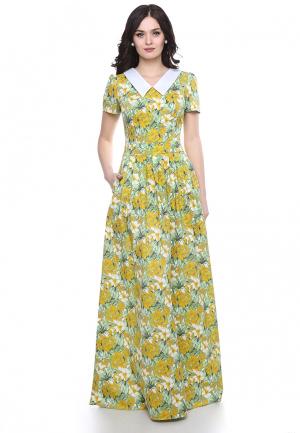 Платье Olivegrey VLASA. Цвет: разноцветный