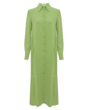 Платье S219ST1231 2 зеленый TIBI. Цвет: зеленый
