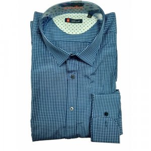 Рубашка , размер 5XL(68), синий Tonelli. Цвет: синий