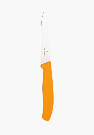 Нож кухонный Victorinox для овощей Swiss Classic. Цвет: оранжевый