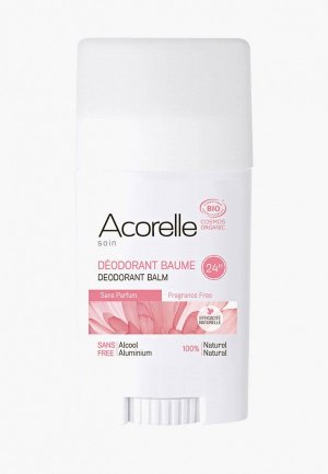 Дезодорант Acorelle -бальзам Без аромата, 40 г. Цвет: белый